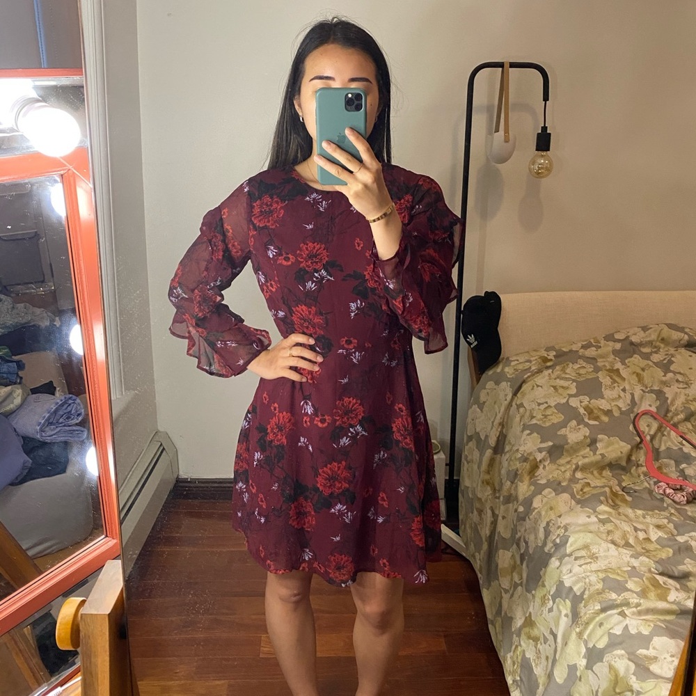 Lucky Brand Long Sleeve Dress